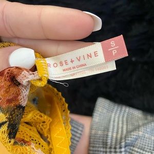 Rose + Vine Bralette!